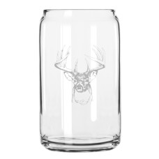 Wedding Buck Can Glass