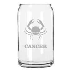 Zodiac Can Glass