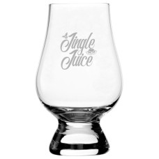 Merry Christmas Glencairn  Glass