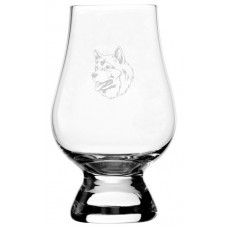Dog Themed Glencairn Whisky Glass