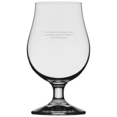 Whiskey Quotes Iona Beer Glass