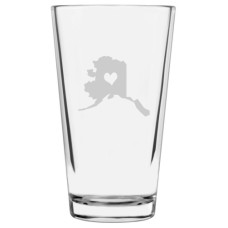 State Themed Libbey Pint Glass