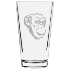 Zoo Animal Themed Libbey Pint Glass