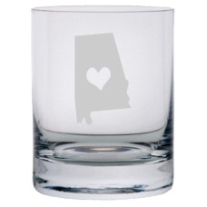 States Themed 10.25 oz Rocks Glass