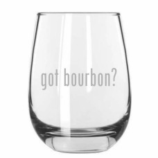 Got? Stemless Wine Glass