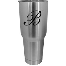 Bix Script Monogrammed Tumbler