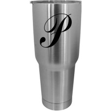 Commercial Script Monogrammed Tumbler