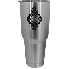 Decorated Monogrammed Tumbler