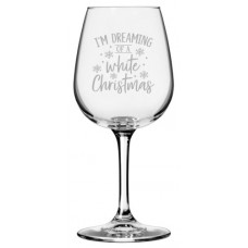 Merry Christmas Libbey All Purpose Wine Glass