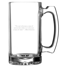 Famous Quotes 25oz Beer Mug