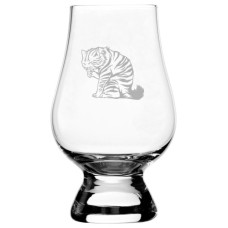 Cat Themed Glencairn Whisky Glass