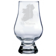 Personalized Ireland Glencairn Whisky Glass