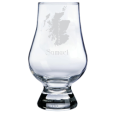 Personalized Scotland Glencairn Whisky Glass