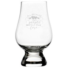 Glencairn Wedding Quote Glass