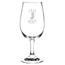 New Jersey Char Society Stemmed Whisky Glass