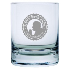Pints With Jack Engraved 11oz Stolzle Rocks Glass