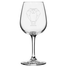 Ross Author Paradigm 2045 Engraved 12.75oz Wine Glass