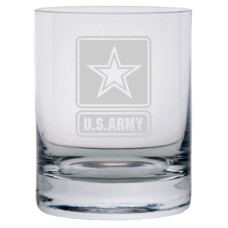 Military Stolzle Rocks Glass