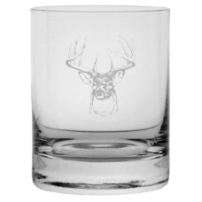 Wedding Buck 11oz Rocks Glass