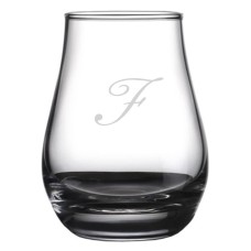 Monogrammed Bix Script Spey Whisky Glass