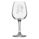 Dog Themed Wine Glass Dog Themed Wine Glass