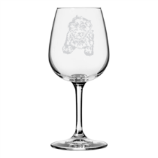 Dog Themed 12.75oz Wine Glass